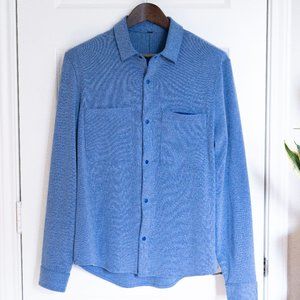 lululemon, Soft Knit Overshirt, Heathered Larkspur - Medium